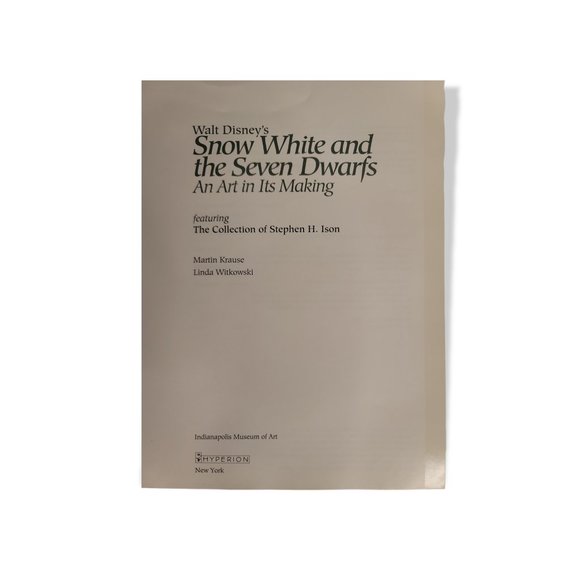 Walf Disney Snow White & the Seven Dwarfs An Art In Its Making Collectible Book - Picture 4 of 9